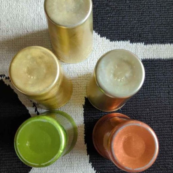 Vintage Aluminum MCM Cups - Set of (5) - Picture 8 of 10